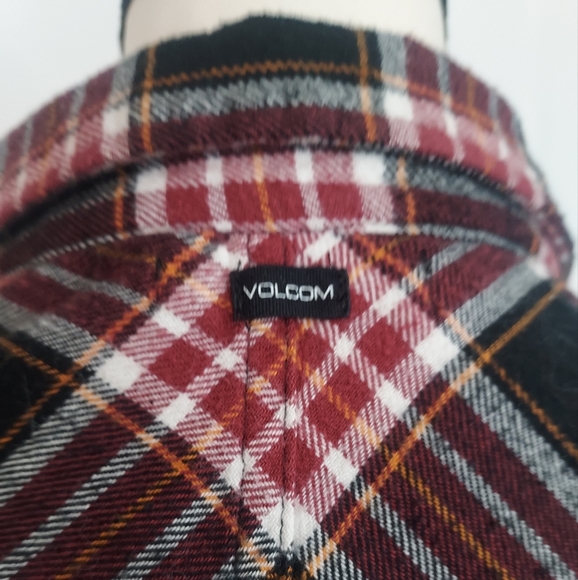 Volcom Weekend Plaid Dress/Tunic. Size L - Picture 6 of 7